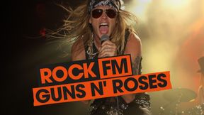 ROCK fm GUNS N'ROSES Logo
