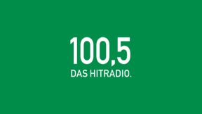 100,5 DAS HITRADIO. Logo