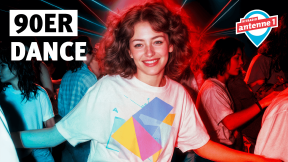 Hitradio antenne 1 90er Dance Logo