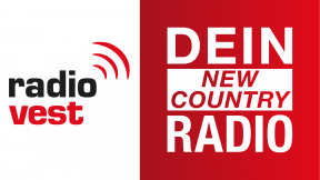 Radio Vest - Dein New Country Radio Logo