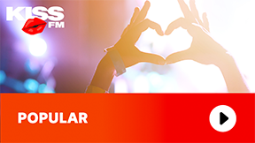 KISS FM - POPULAR Logo
