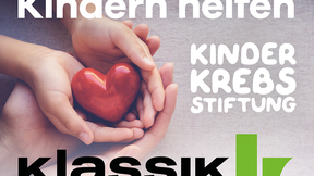 Klassik Radio Mit Klassik Kindern helfen Logo
