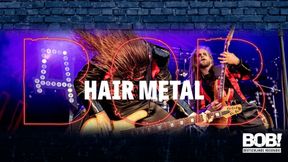 Radio BOB! - Hair Metal Logo