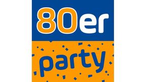 ANTENNE NRW 80er Party Logo